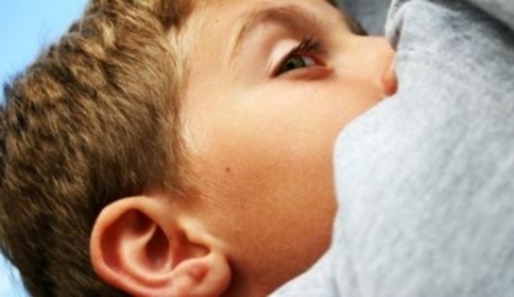 Profil tváře malého chlapce