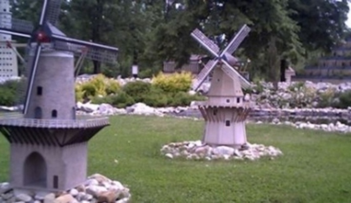 Městečko miniatur, větrné mlýny